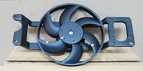 Вентилятор радіатора Dacia Logan без А/С фаза1 (Asam 30444) (середня якість)