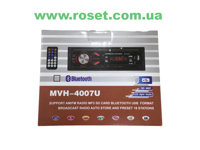 Автомагнітола (магнітола для автомобіля) MVH-4007U digital media player