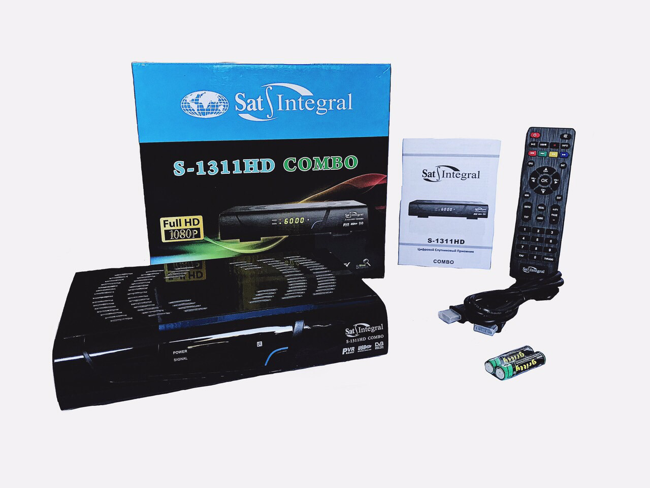 Супутниковий ресивер Sat-Integral S-1311 HD COMBO