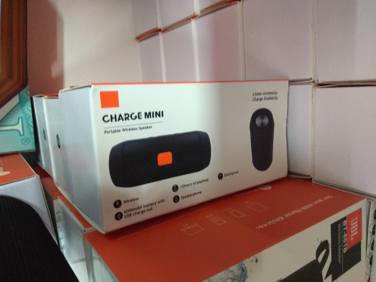 Купить Колонка Charge Mini c USB и MicroSD Bluetooth (качественная ...