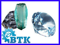 Топаз голубой круг 1,0 (0,007 ct)