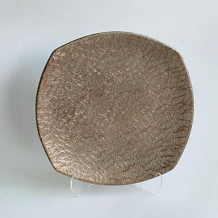 Тарілка керамічна для фруктів "gold b" (SK-4129), фото 3