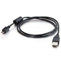 Кабель USB to Micro USB 5P 1.8м з феритом