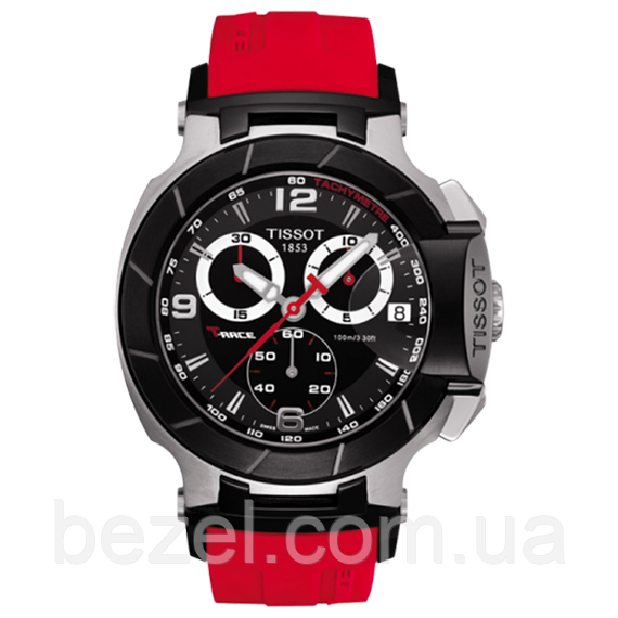 Чоловічі годинники Tissot T048.417.27.057.01 T0484172705701 T-Race, фото 1
