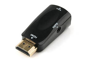 HDMI-VGA адаптер аудио приставки тюнера