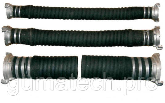 Рукав (Шланг) напірно-всмоктуючий для води В-2-100-10 ГОСТ 5398-76 (пожежний), фото 1