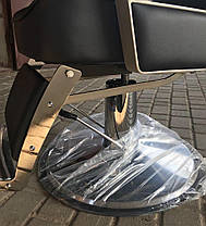 Кресло парикмахерское для barbershop Карлос Черный (Frizel TM), фото 2