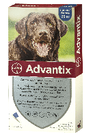 Адвантикс Bayer Advantix (Адвантикс)25-40кг(упаковка 4 пипетки)