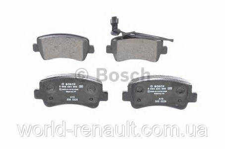 BOSCH 0986494500 — Комплект задніх гальмівних колодок на Рено Майстер III, фото 1