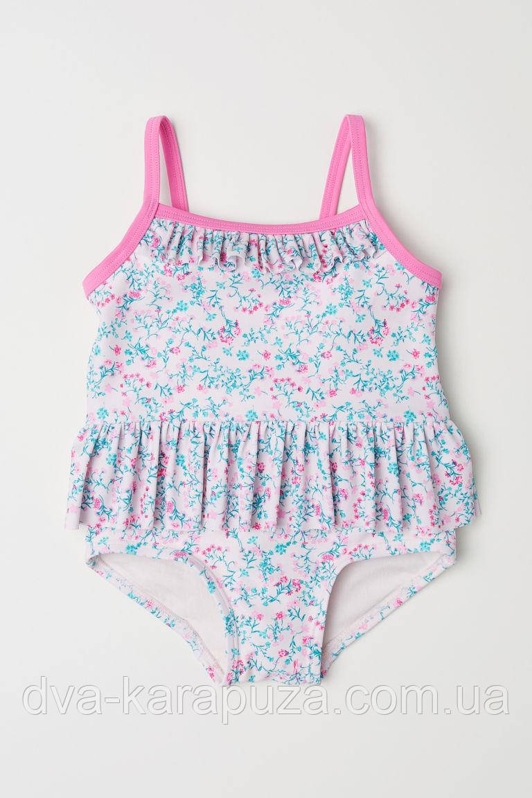 Гарний купальник для дівчинки H&M, 1,5-2 роки! Англія!, фото 1