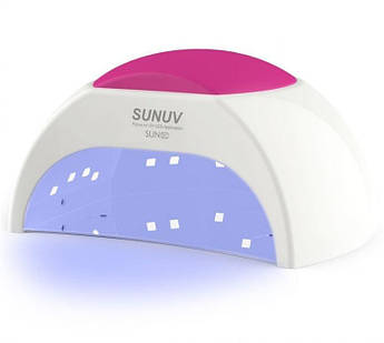 Лампа для манікюру LED+UV Sun 2с, нового покоління з кварцовими діодами, 48 Вт
