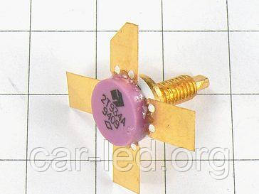 2Т934А (5-я приймання) транзисстор NPN генераторний (IК max = 0.5А) 500 МГц  (КТ-17) (військове прийманн, фото 1