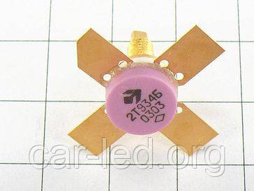 2Т934Б (5-я приймання) транзисстор NPN генераторний (IK max =1,0А) 400 МГц (КТ-17) (військове прийманн, фото 1