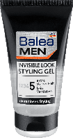 Стайлінг гель для волосся Balea MEN Styling Gel Invisible Look, 150 мл