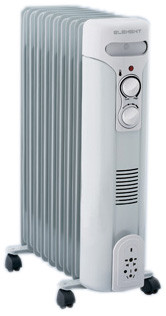 Оливний Радіатор на 11 секцій Єлемент Element