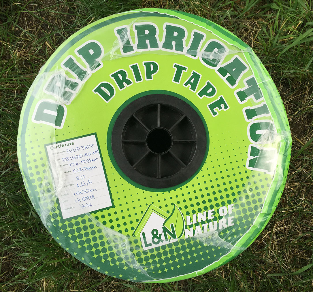 ЛЕНТА ДЛЯ КАПЕЛЬНОГО ПОЛІВА DRIP IRRIGATION ЕМІТЕРНА 200ММ (1000М)