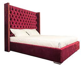 Ліжко з м'якою спинкою Авангард (160 х 200) КІМ