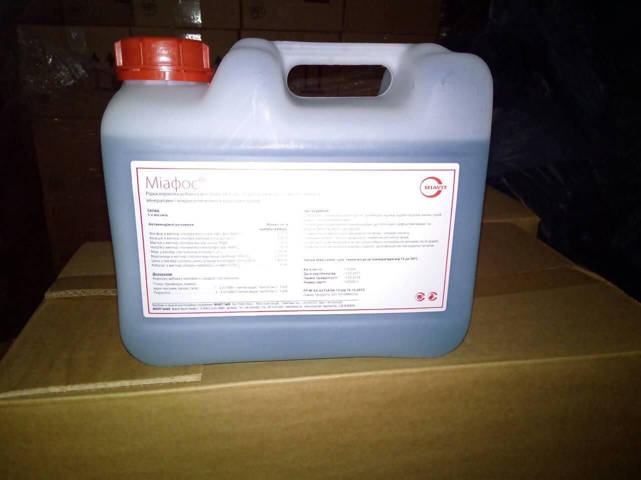 Рідка кормова добавка "Міакос"