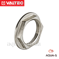 Контрайка нарізна Valtec DN 3/4" латунна нікельована (Італія) VTr.655.N.0005