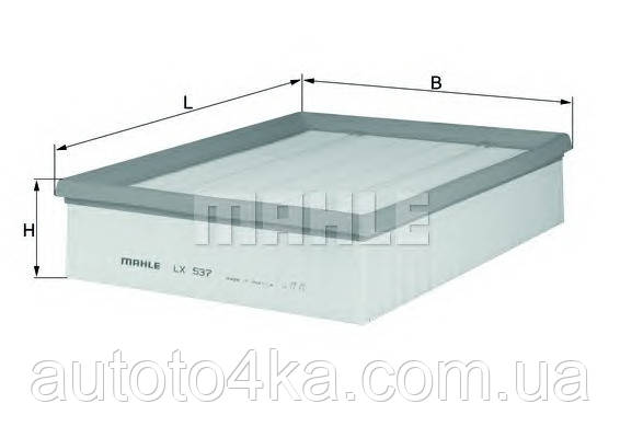 Повітряний фільтр KNECHT LX 537