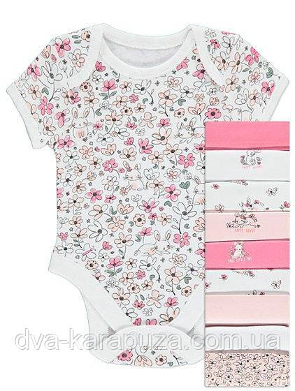 Гарні боді з коротким рукавом George 12-18 міс! Поштучно!, фото 1