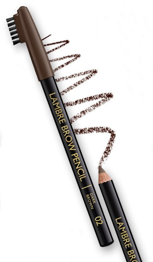 Стійкий олівець для брів світло-коричневий No1