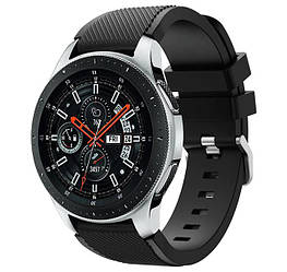 Силіконовий ремінець для годинника Samsung Galaxy Watch 46 mm SM-R800 - Black