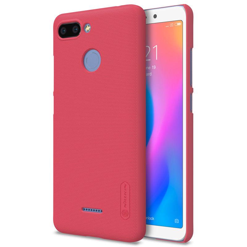 Nillkin Xiaomi Redmi 6 Super Frosted Shield Red Чохол Накладка Бампер