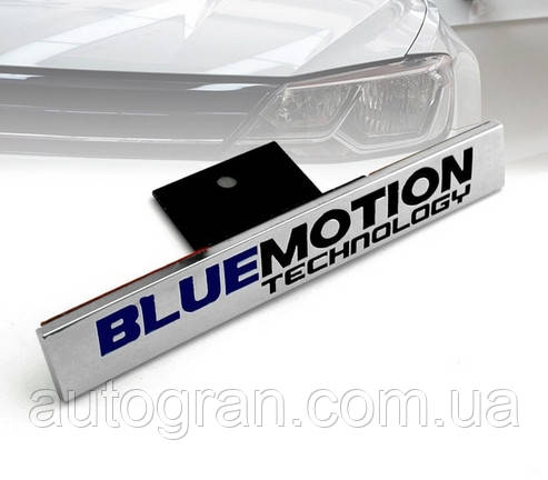 Емблема решітки радіатора Volkswagen Bluemotion