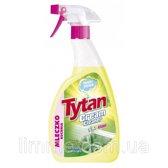 Молочко для чищення кухні спрей Tytan cream cleaner kitchen 500 мл.