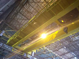 Навантажувальний промисловий кран прогрунтована ГФ-021 і пофарбований ПФ-115 жовта. Пишаємося нашими клієнтами !