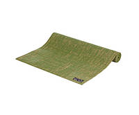 Коврик для йоги Bodhi Jute Pro оливковый джутовый183x60x0.4 см