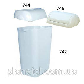 Кошик для сміття пластмасова 23л PRESTIGE (код 742)