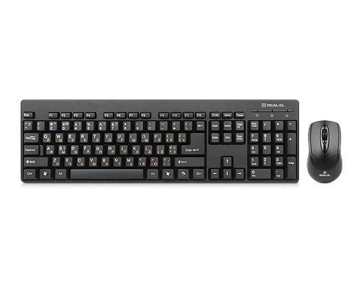 Комплект REAL-EL Standart 503 Kit, USB, black
