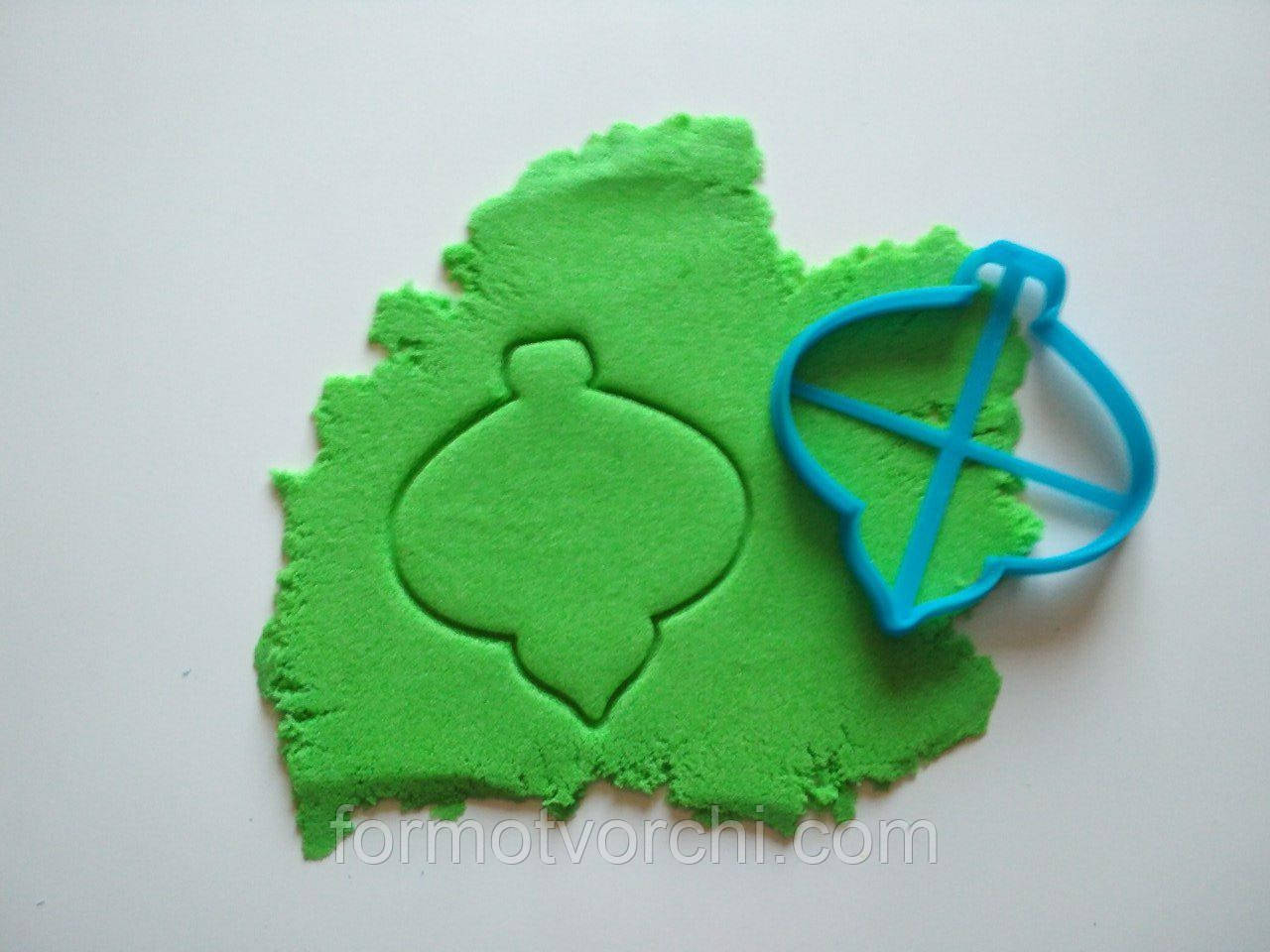 3D-формочки-вирубки для пряників "Ялинкова іграшка 1"