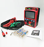 Мегаомметр Benetech GM3125 вимірювач опору ізоляції до 1000 ГОм, фото 2