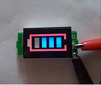 Индикатор разряда литиевых батарей 1s (4.2В)