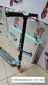 Самокат OXELO MF 1.8 бірюзово-жовтогарячий