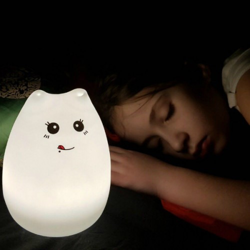 Нічник «Котик з язичком» 3DTOYSLAMP