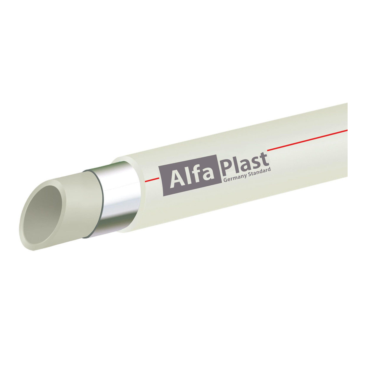 Полипропиленовые армированные трубы Alfa Plast (Composit) d40х6,7 с алюминием!!! - фото 1 - id-p366201629