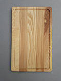 Дошка обробна 30*45 см, дошка для подачі, кухонна дощечка, фото 4
