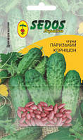 Огірки Паризький корнішон (30 дражованого насіння) - SEDOS