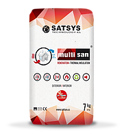 Multisan гідроізолювальна та утеплювальна штукатурка (барашок 2 мм) для зовнішніх і внутрішніх робіт