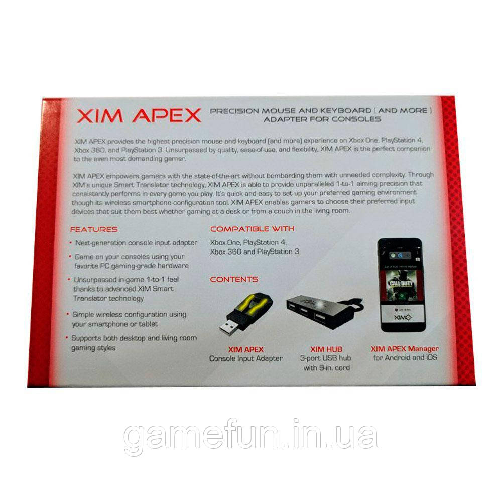 PlayStation - xim apex 箱なし apexプレデター設定付き XIM APEX Клавиатура и мышь для PS5, Xbox Series X, Series S