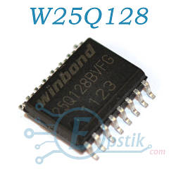 W25Q128BVFG, мікросхема пам'яті 128-Mbit, SOIC16 300mil