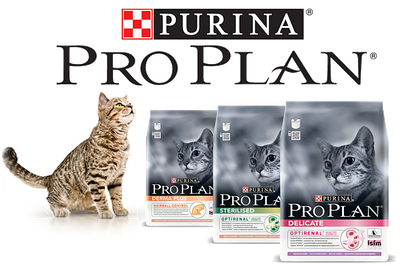 Корм PRO PLAN® для котів (Пурину, Італія)