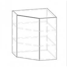 Навісна кутова шафа в кухню з ДСП Грета Меблі Сервіс