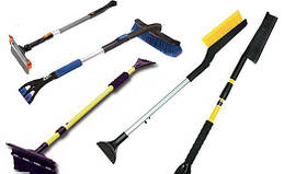 Щітки, шкребки, водосгоны автомобільні