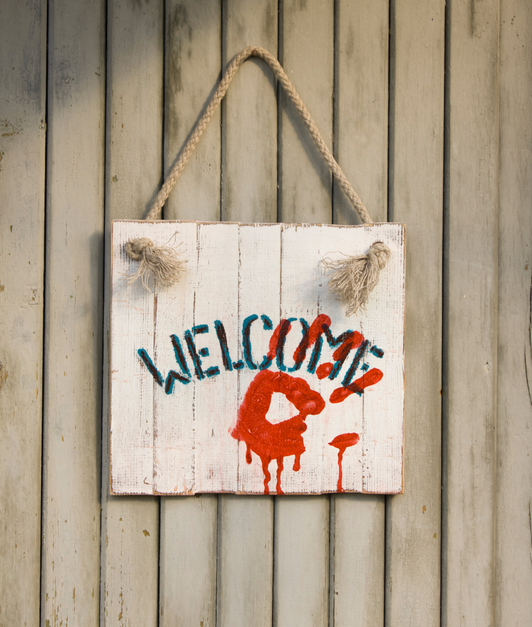 Табличка на двері "WELCOME-Halloween"
