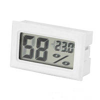 Гигрометр, термометр цифровой (Белый)